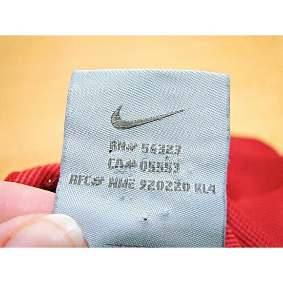 Nike Mens Shirt Dri-Fit UV 1/4 Zip Athletic Short Sleeve Red Size XL - Picture 4 of 12
